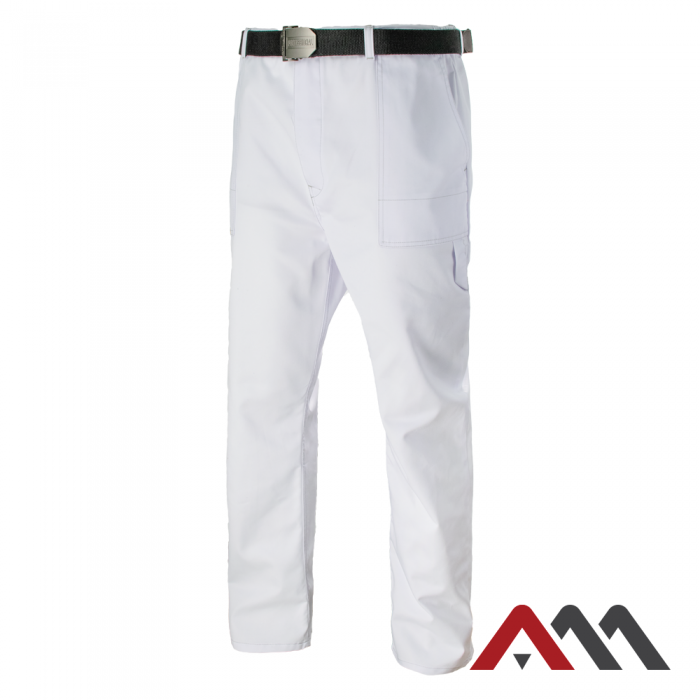Art.Master White spodnie do pasa