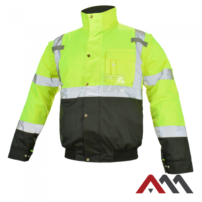 Kurtka FLASH Short B2 Yellow