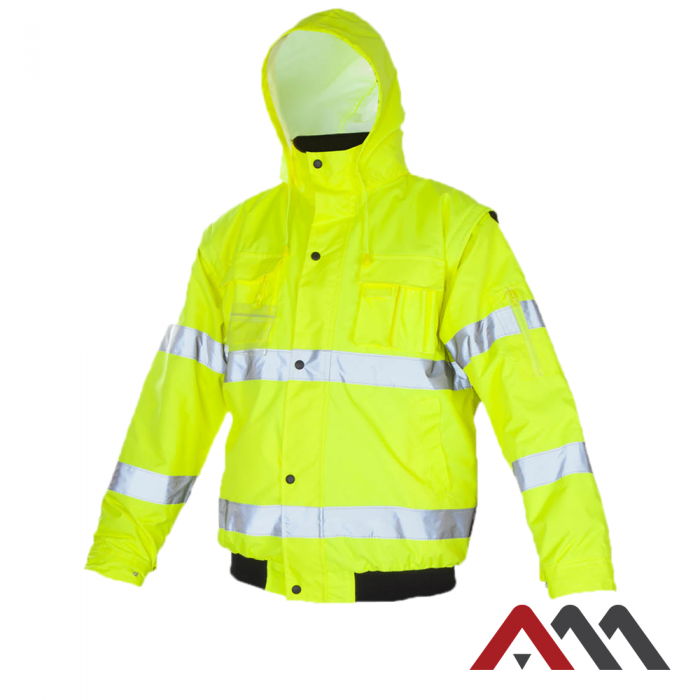 Kurtka FLASH Short Yellow kat.2