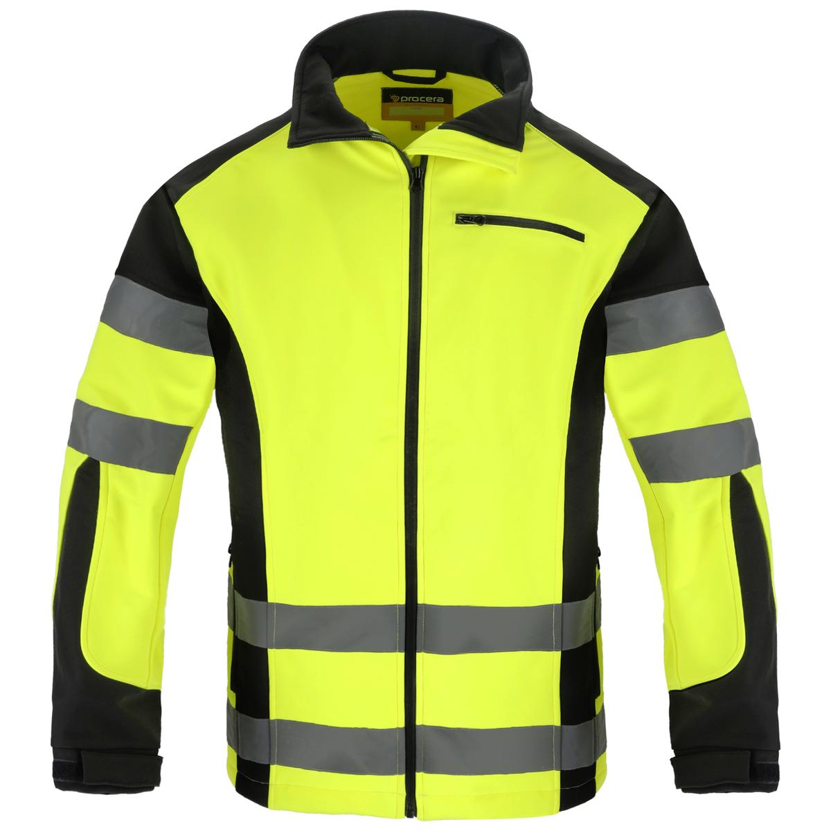 SOFTSHELL KURTKA SNIPER YELLOW HV